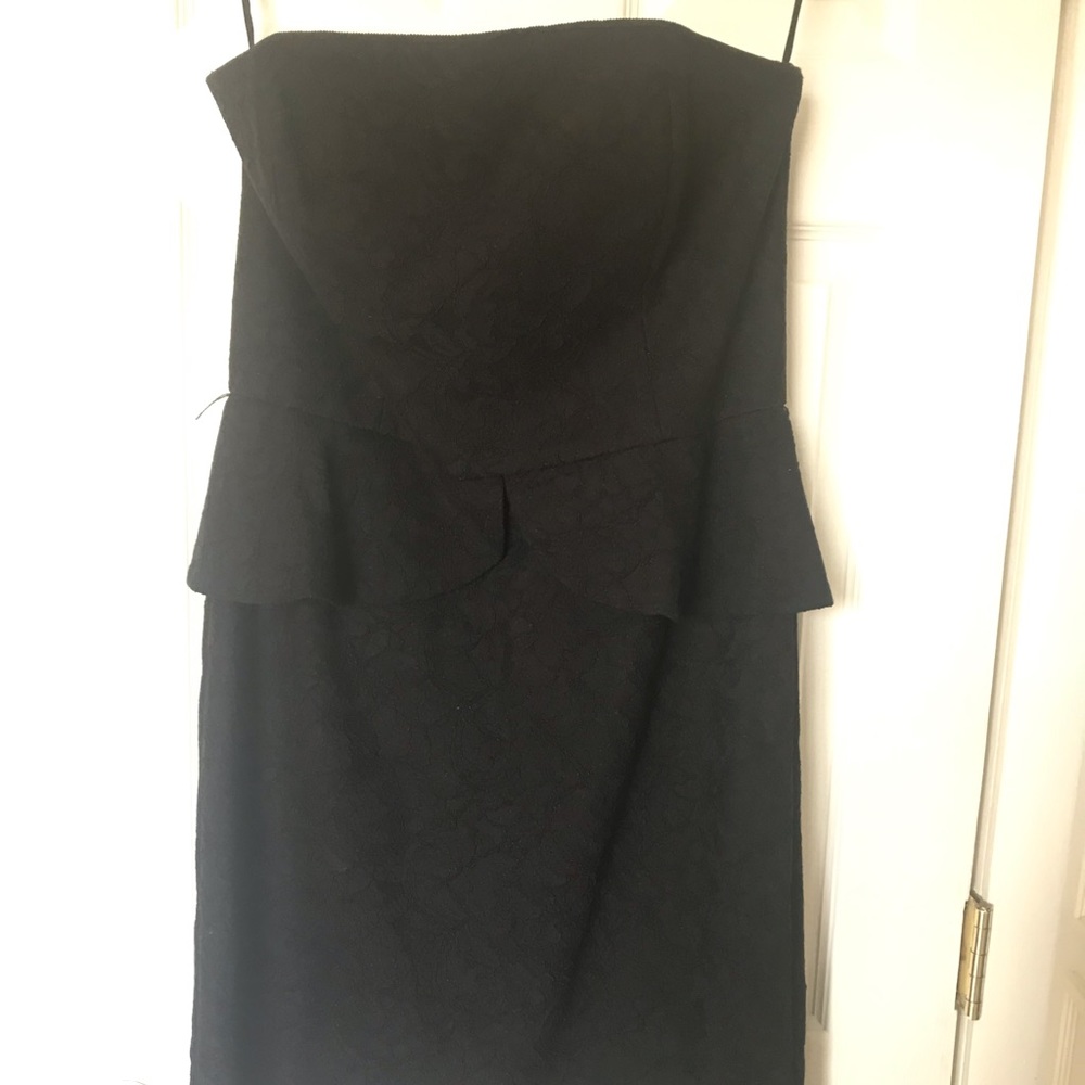 White House Black Market Lace Peplum Dress